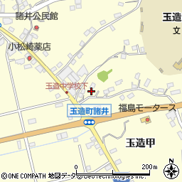 茨城県行方市玉造甲2649周辺の地図