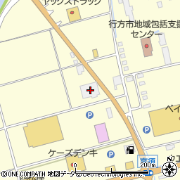 茨城県行方市玉造甲1017周辺の地図