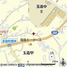茨城県行方市玉造甲2678周辺の地図