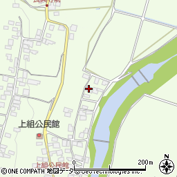 長野県塩尻市上組1206周辺の地図