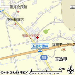 茨城県行方市玉造甲2648周辺の地図