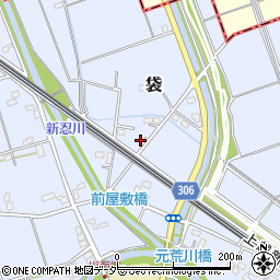 埼玉県鴻巣市袋1685周辺の地図