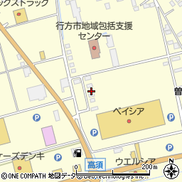 茨城県行方市玉造甲485-7周辺の地図