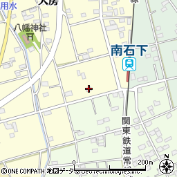 茨城県常総市大房753周辺の地図