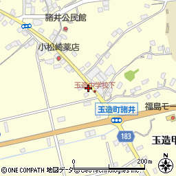 茨城県行方市玉造甲2726周辺の地図