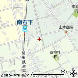 茨城県常総市山口652周辺の地図