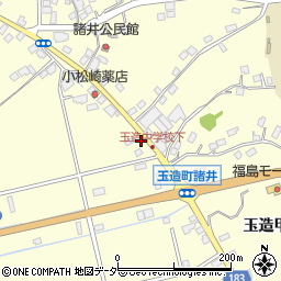 茨城新聞　山本新聞店周辺の地図