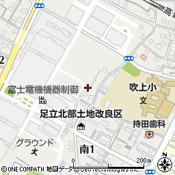 埼玉県鴻巣市南周辺の地図