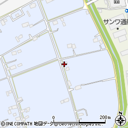 茨城県常総市古間木新田192周辺の地図