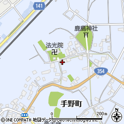 手野町第一公民館周辺の地図