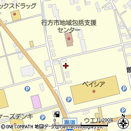 茨城県行方市玉造甲485-6周辺の地図