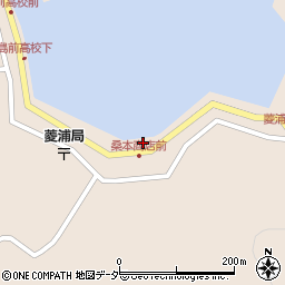菱浦港旅客船ターミナル（島前町村組合）周辺の地図