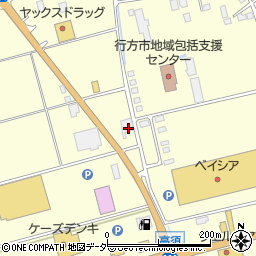 茨城県行方市玉造甲1013周辺の地図