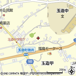 茨城県行方市玉造甲2658周辺の地図