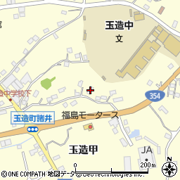 茨城県行方市玉造甲2677周辺の地図