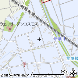 埼玉県鴻巣市袋406周辺の地図