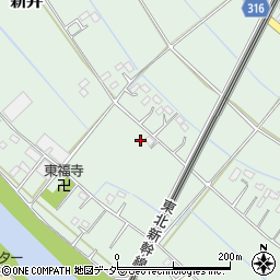 埼玉県久喜市新井102周辺の地図