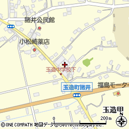 茨城県行方市玉造甲2727周辺の地図