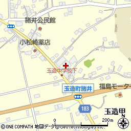 茨城県行方市玉造甲2727周辺の地図