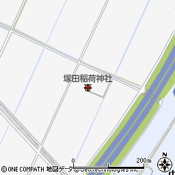 塚田稲荷神社周辺の地図