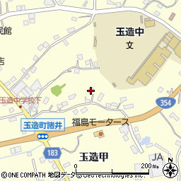 茨城県行方市玉造甲2672周辺の地図