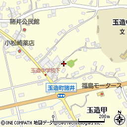 茨城県行方市玉造甲2652周辺の地図