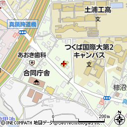 トヨタカローラ南茨城　土浦店周辺の地図