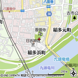 福井県福井市稲多新町2周辺の地図