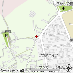 茨城県つくば市東平塚488-2周辺の地図