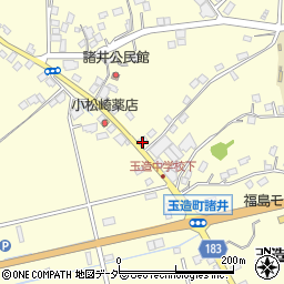 茨城県行方市玉造甲2728周辺の地図