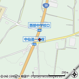 藤村園　支店周辺の地図