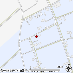 茨城県常総市古間木新田621周辺の地図
