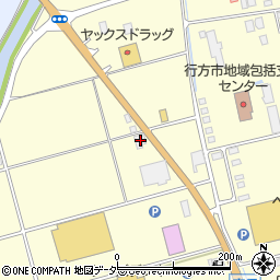 茨城県行方市玉造甲1005周辺の地図