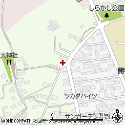 茨城県つくば市東平塚489周辺の地図
