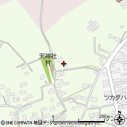 茨城県つくば市東平塚497周辺の地図