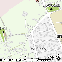 茨城県つくば市東平塚488-1周辺の地図