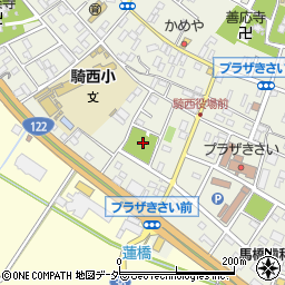 新田裏公園周辺の地図
