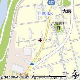 茨城県常総市大房670周辺の地図