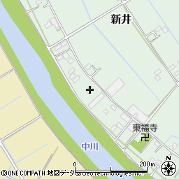 埼玉県久喜市新井233周辺の地図