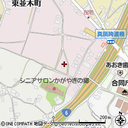 茨城県土浦市東並木町3288周辺の地図
