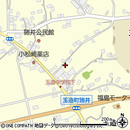 茨城県行方市玉造甲2722周辺の地図