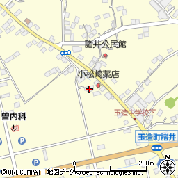 茨城県行方市玉造甲455周辺の地図