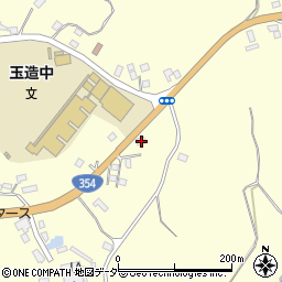 茨城県行方市玉造甲2844周辺の地図