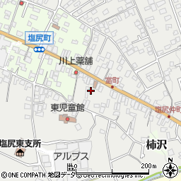 長野県塩尻市塩尻町121周辺の地図