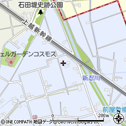 埼玉県鴻巣市袋416周辺の地図