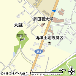 水戸信用金庫大洋支店周辺の地図