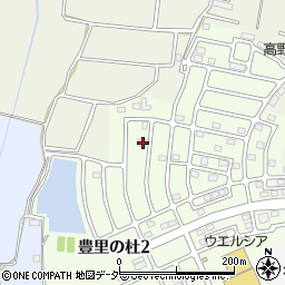 茨城県つくば市豊里の杜2丁目19-4周辺の地図