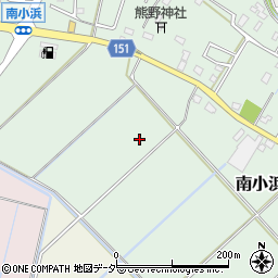 埼玉県加須市南小浜周辺の地図