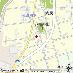 茨城県常総市大房674周辺の地図