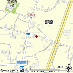 埼玉県熊谷市野原786-4周辺の地図